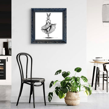 A Study for Marilyn Rabbitwoman (Giclee Canvas Print)