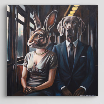 A Train to Everywhere (Original Painting)