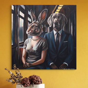 A Train to Everywhere (Original Painting)