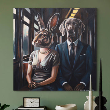 A Train to Everywhere (Original Painting)