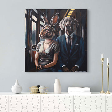 A Train to Everywhere (Original Painting)