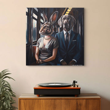 A Train to Everywhere (Original Painting)