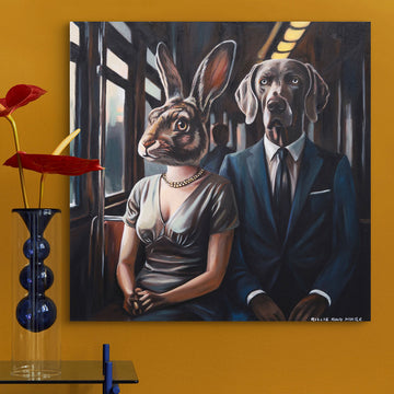 A Train to Everywhere (Original Painting)