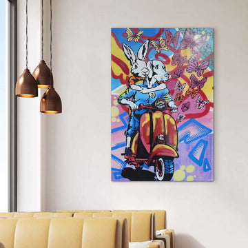 Across Oceans and Dreams (Original Painting)