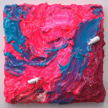 Aerial Embrace (Original Painting)