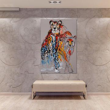 Aero, the Fading Cheetah (Original Painting)