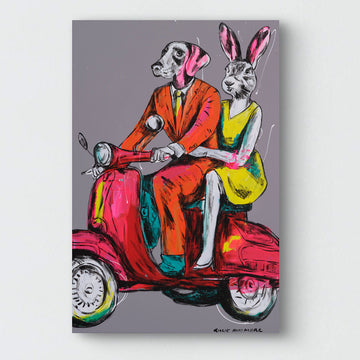 All The Way (Original Painting)