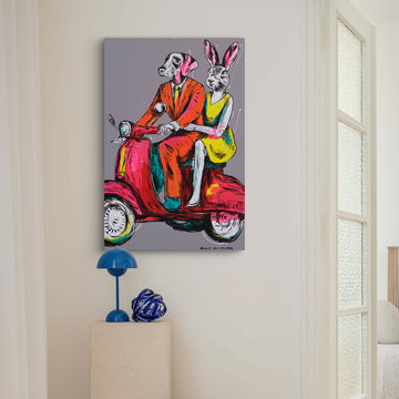 All The Way (Original Painting)