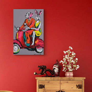 All The Way (Original Painting)