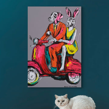 All The Way (Original Painting)