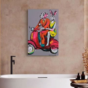 All The Way (Original Painting)