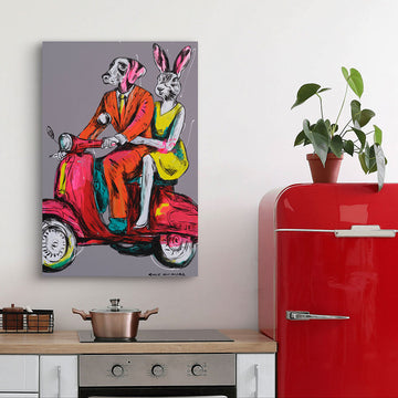 All The Way (Original Painting)