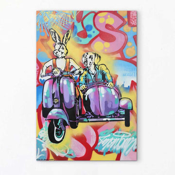 Always Side by Side (Original Painting)