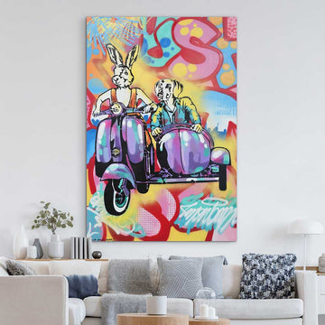 Always Side by Side (Original Painting)