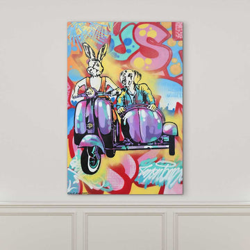 Always Side by Side (Original Painting)