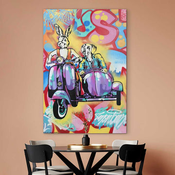 Always Side by Side (Original Painting)