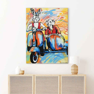 Always Together in Love (Original Painting)