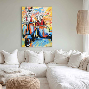 Always Together in Love (Original Painting)