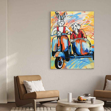 Always Together in Love (Original Painting)