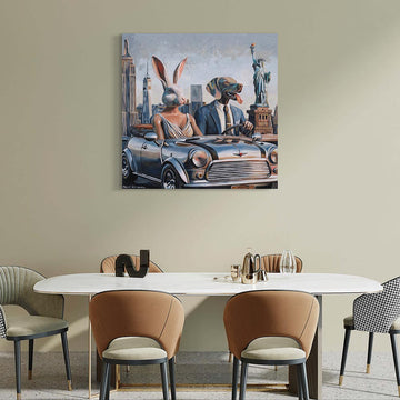 American Lovers (Original Painting)