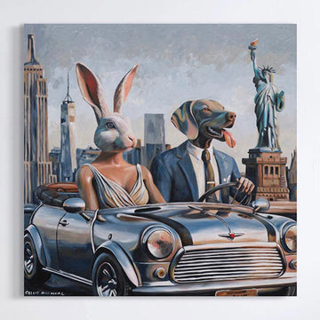 American Lovers (Original Painting)