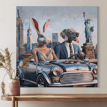 American Lovers (Original Painting)