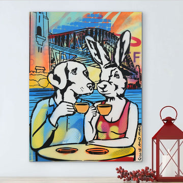 Anchored in Love (Original Painting)