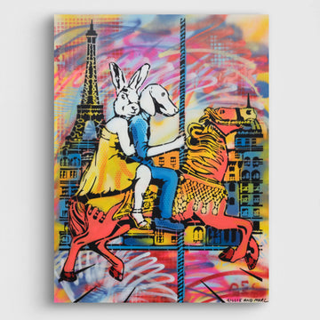 Around and Around (Original Painting)