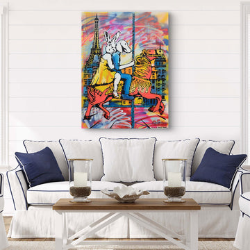 Around and Around (Original Painting)