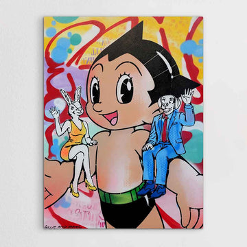 Astro Boy Was Always Welcome (Original Painting)