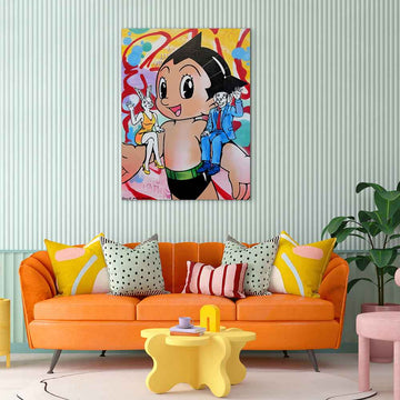 Astro Boy Was Always Welcome (Original Painting)