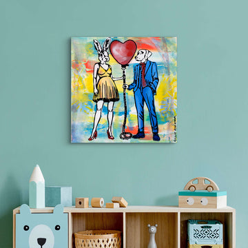 Balloon Happiness (Original Painting)