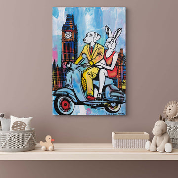 Big Ben Lovers (Original Painting)