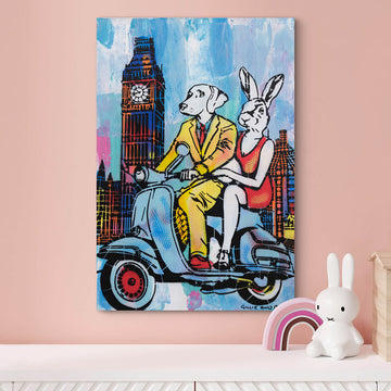 Big Ben Lovers (Original Painting)
