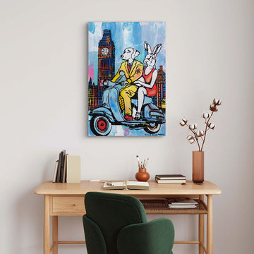 Big Ben Lovers (Original Painting)