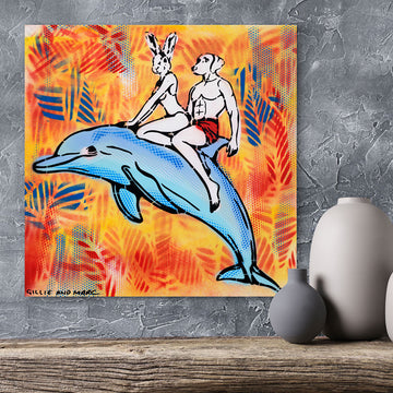 Big Splash (Original Painting)