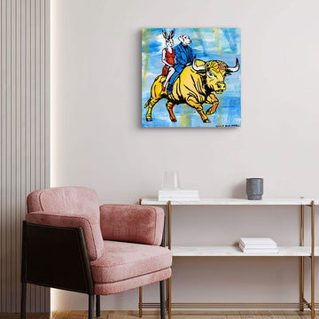 Bull Time (Original Painting)