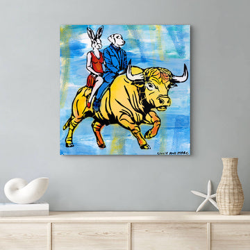 Bull Time (Original Painting)