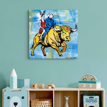 Bull Time (Original Painting)