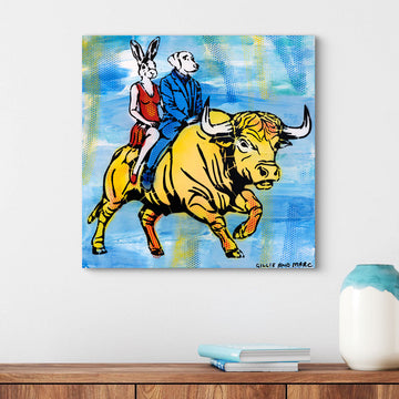 Bull Time (Original Painting)