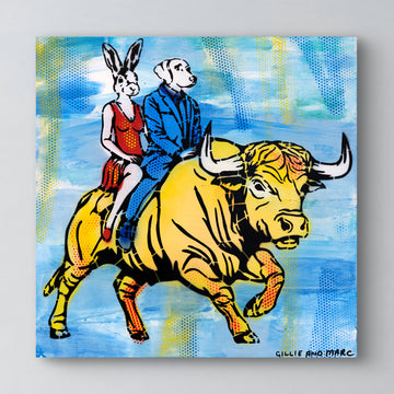 Bull Time (Original Painting)