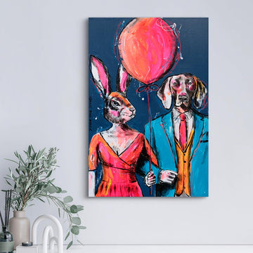 Balloon Freedom (Original Painting)