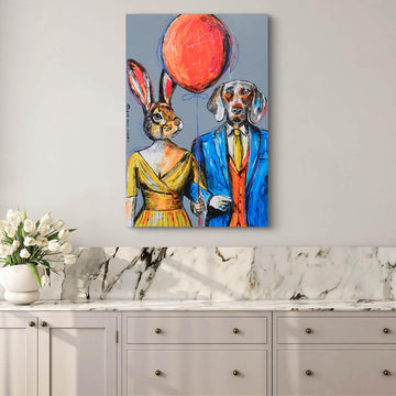 Balloon Hope (Original Painting)