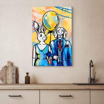 Balloon Happiness (Original Painting)