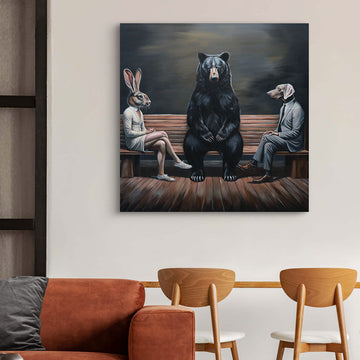 Bear Togetherness (Original Painting)