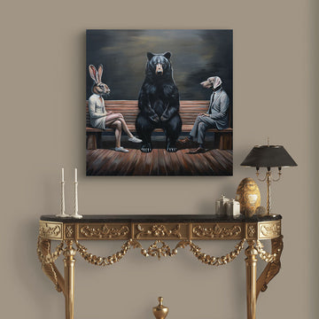 Bear Togetherness (Original Painting)