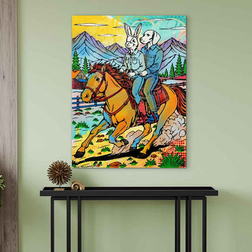 Behind the Horizon (Original Painting)