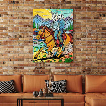 Behind the Horizon (Original Painting)