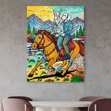 Behind the Horizon (Original Painting)