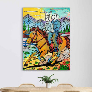 Behind the Horizon (Original Painting)